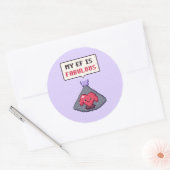 Cardiale echoscopist cadeau sticker (Envelop)