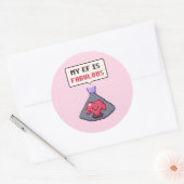 Cardiale echoscopist cadeau sticker (Envelop)