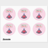 Cardiale echoscopist cadeau sticker (Vel)