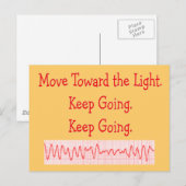 Cardiale/ER ZenuwFunny V-Fib Rhythm Strip Briefkaart (Voorkant / Achterkant)