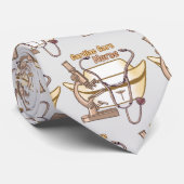 Cardiale maagzweer, collage stropdas (Opgerold)