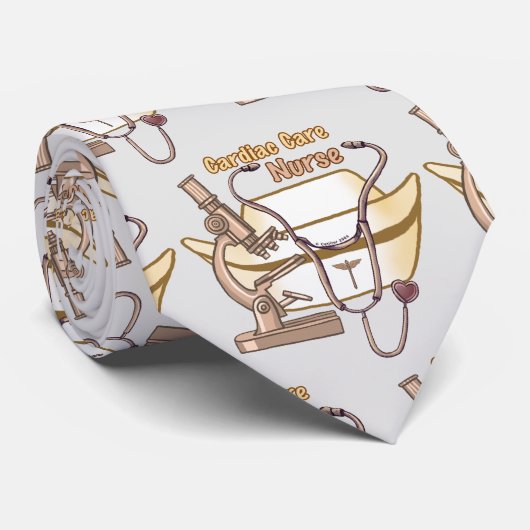 Cardiale maagzweer, collage stropdas (Opgerold)