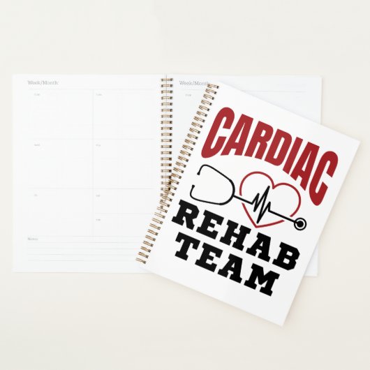 Cardiale rehab team cardioloog verpleegster planner (Display)