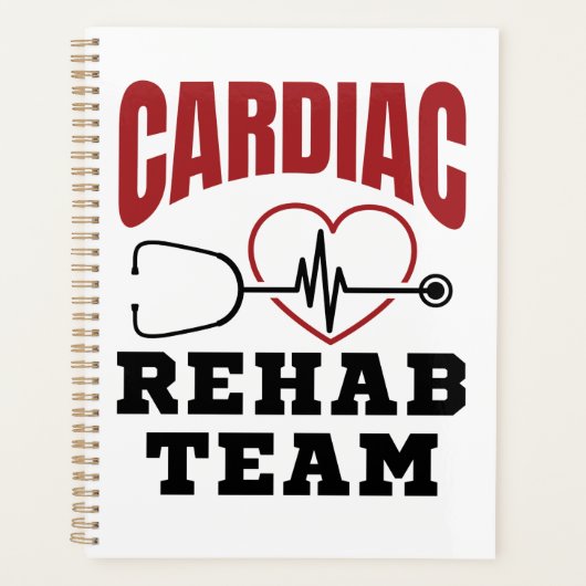 Cardiale rehab team cardioloog verpleegster planner (Voorkant)