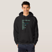 Cardiale Sonograaf Echo Tech onderwijst RDC's Hoodie (Voorkant volledig)