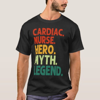 Cardiale verpleegster heldenmythe legende vintage  t-shirt