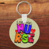 Cardiale zure cadeautjes—uniek cardiaal ontwerp sleutelhanger (Voorkant)