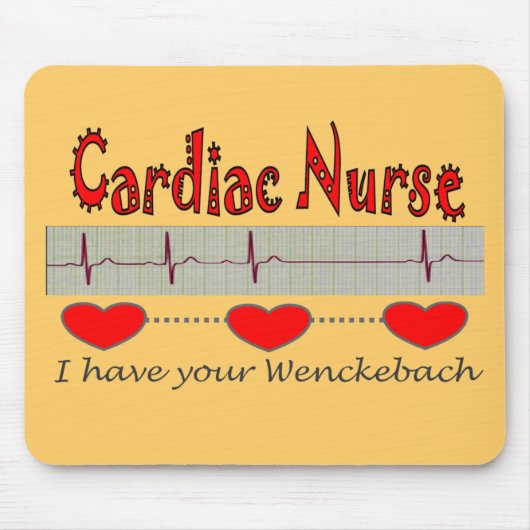Cardiale zurenschenkingen muismat (Voorkant)