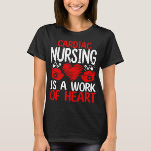 Cardiale zurenwaardering Week werk Cardiologie T-shirt