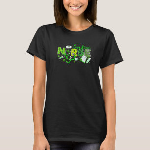 Cardiale zures St. Patricks Day Love Stethoscope R T-shirt