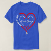 Cardiale Zuurzame Valentijnsdag Stethoscoop Hartsl T-shirt (Design voorkant)