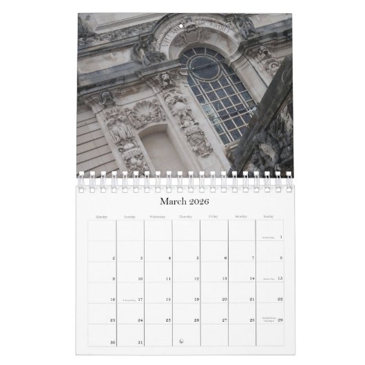 Cardiff 2026 CALENDAR Kalender (Mar 2026)