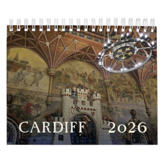 Cardiff 2026 CALENDAR Kalender