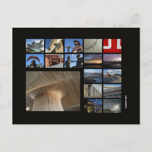 Cardiff Bay Briefkaart (Voorkant)