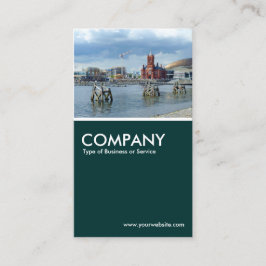 Cardiff Bay - Donkergroen Visitekaartje