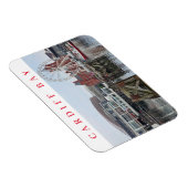 Cardiff Bay panoramisch uitzicht koelkastmagneet Magneet (Rechterzijde)