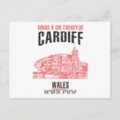 Cardiff Briefkaart (Voorkant)