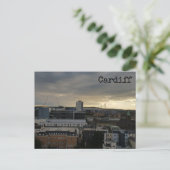 Cardiff Briefkaart (Staand voorkant)