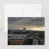 Cardiff Briefkaart (Voorkant / Achterkant)