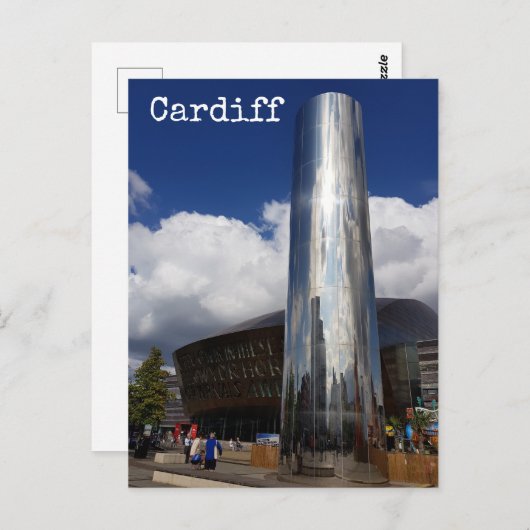 Cardiff Briefkaart (Voorkant / Achterkant)