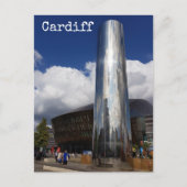 Cardiff Briefkaart (Voorkant)