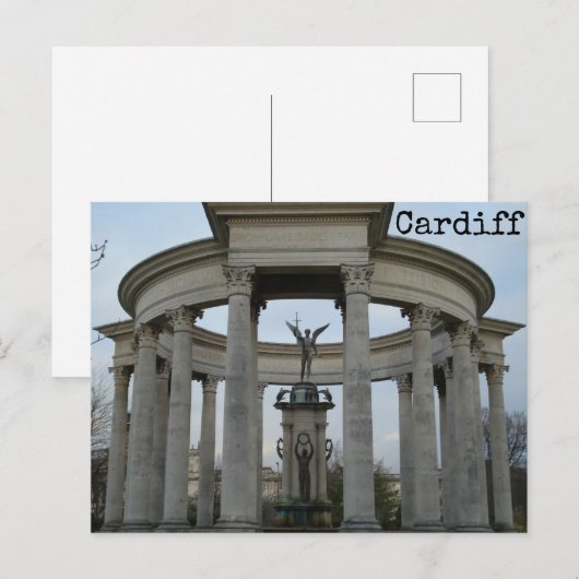 Cardiff Briefkaart (Voorkant / Achterkant)