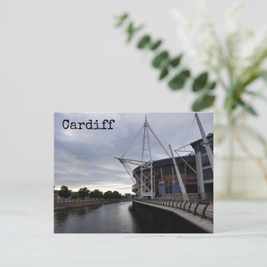 Cardiff Briefkaart (Staand voorkant)