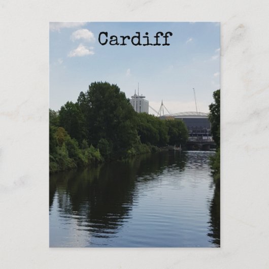 Cardiff Briefkaart (Voorkant)