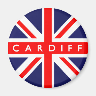 Cardiff Britse vlag Magneet