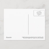 Cardiff Castle Briefkaart (Achterkant)