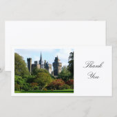 Cardiff Castle - Dank je Bedankkaart (Voorkant / Achterkant)