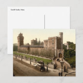 Cardiff Castle I, Cardiff, Wales Briefkaart (Voorkant / Achterkant)