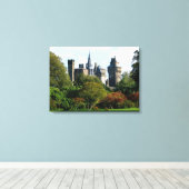 Cardiff Castle II Canvas Afdruk (Insitu (Houten vloer))