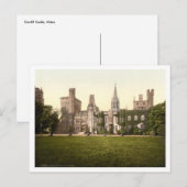 Cardiff Castle II, Cardiff, Wales Briefkaart (Voorkant / Achterkant)
