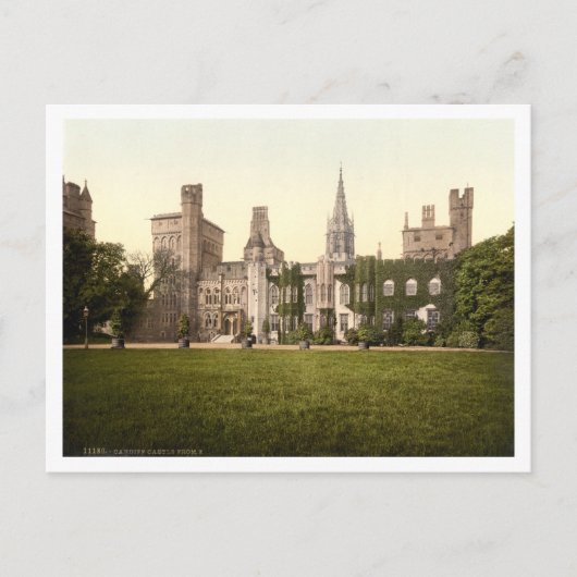 Cardiff Castle II, Cardiff, Wales Briefkaart (Voorkant)