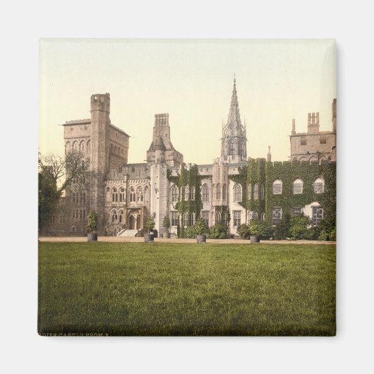 Cardiff Castle II, Cardiff, Wales Magneet (Voorkant)