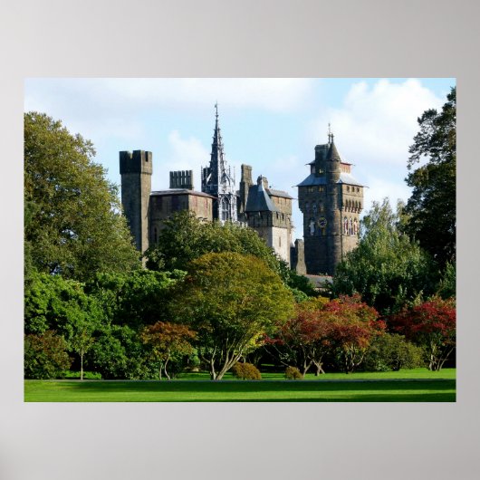 Cardiff Castle II Poster (Voorkant)