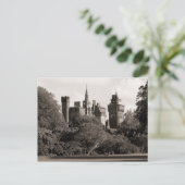 Cardiff Castle II - Sepia Briefkaart (Staand voorkant)