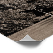 Cardiff Castle II - Sepia Poster (Hoek)