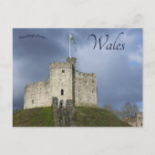 Cardiff Castle in Cardiff Wales Briefkaart (Voorkant)