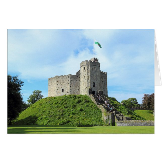Cardiff Castle Keep (Voorkant Horizontaal)