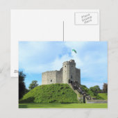 Cardiff Castle Keep Briefkaart (Voorkant / Achterkant)