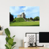 Cardiff Castle Keep II Poster (Thuiskantoor)