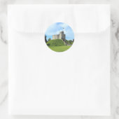Cardiff Castle Keep II Ronde Sticker (Tas)