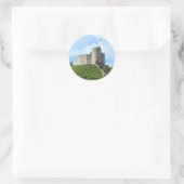 Cardiff Castle Keep Ronde Sticker (Tas)