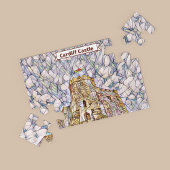 Cardiff Castle Mosaic Afbeelding, Wales, UK Puzzle Legpuzzel