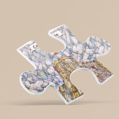 Cardiff Castle Mosaic Afbeelding, Wales, UK Puzzle Legpuzzel