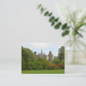 Cardiff Castle Visitekaartje (Staand voorkant)