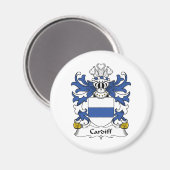 Cardiff Family Crest Magneet (Voorkant / Achterkant)