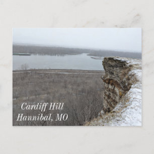 Cardiff Hill Hannibal Missouri Briefkaart